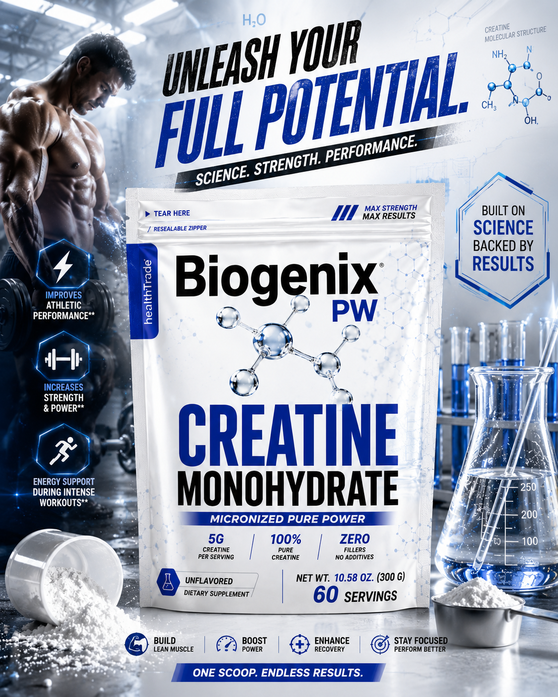 BIOGENIX - CREATINE MONOHYDRATE