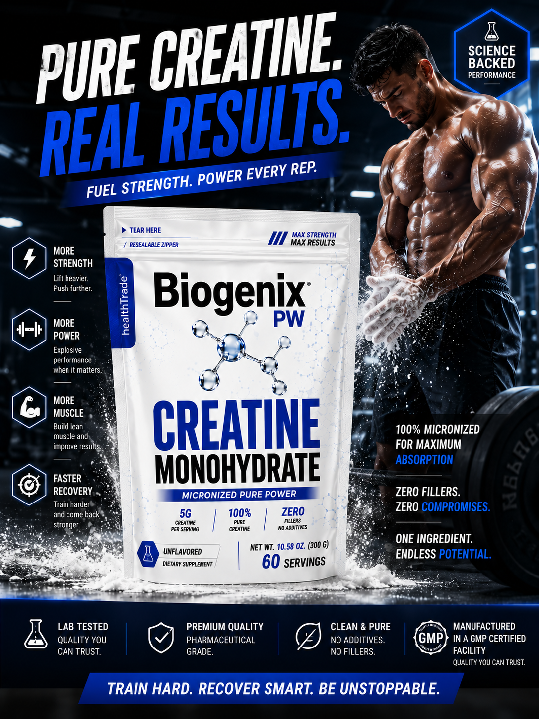 BIOGENIX - CREATINE MONOHYDRATE